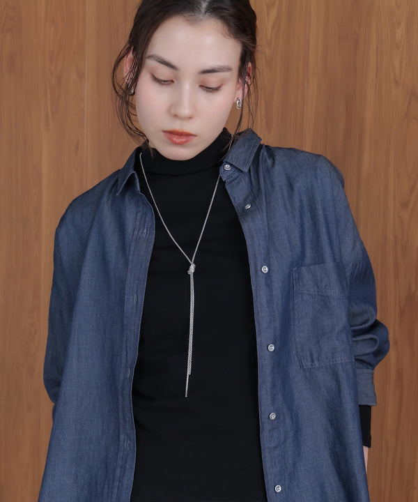 ネジリチェーンネックレス