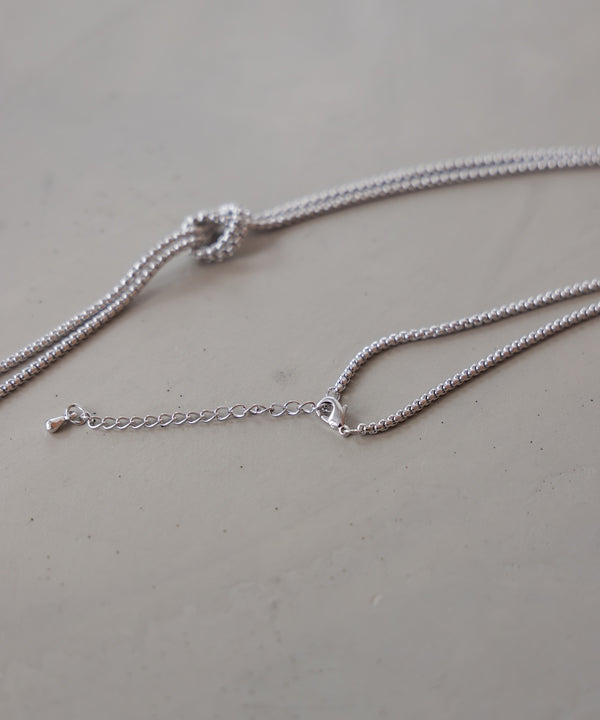 ネジリチェーンネックレス