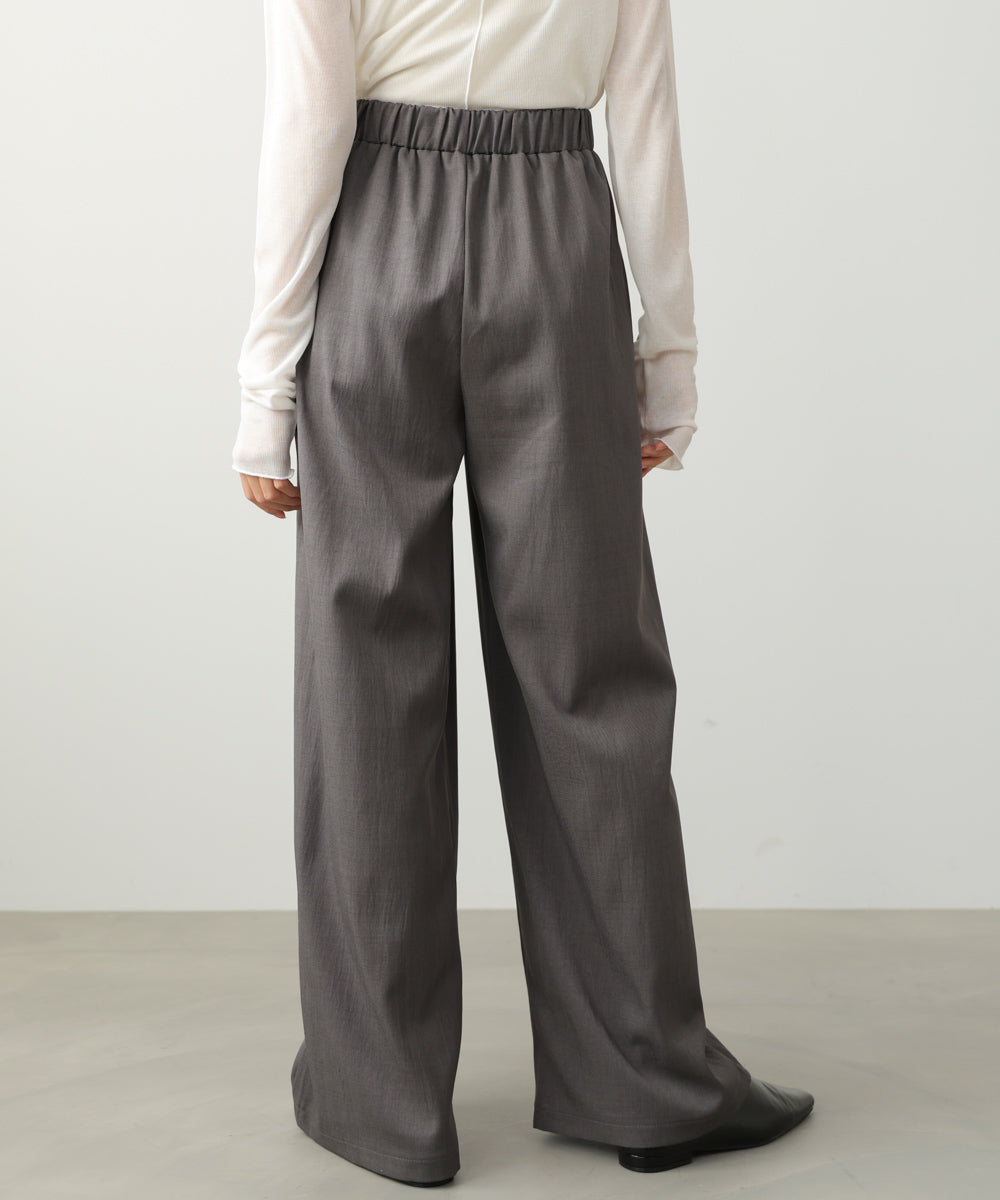 【セットアップ】ゆるシルエットテーラードジャケット+ウエストゴムストレートシルエットパンツ