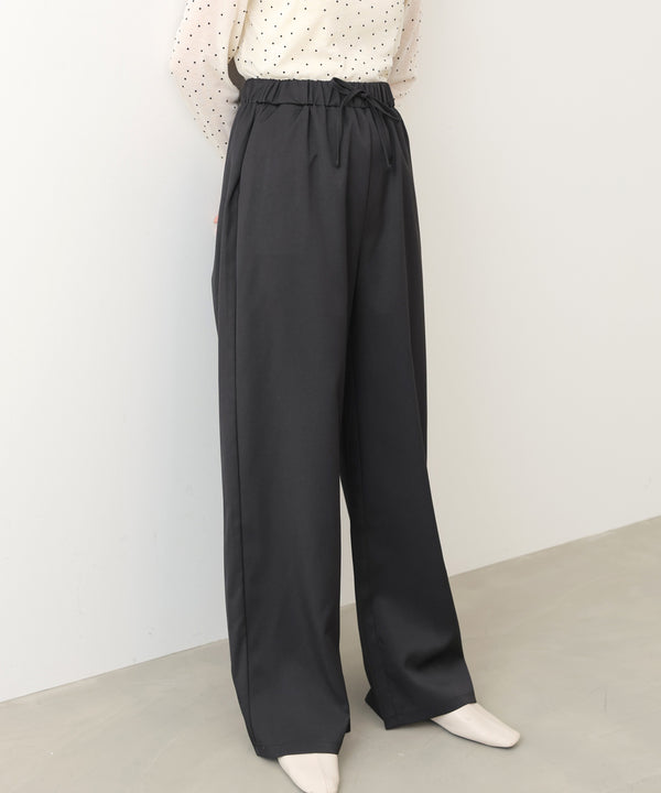 【セットアップ】ゆるシルエットテーラードジャケット+ウエストゴムストレートシルエットパンツ