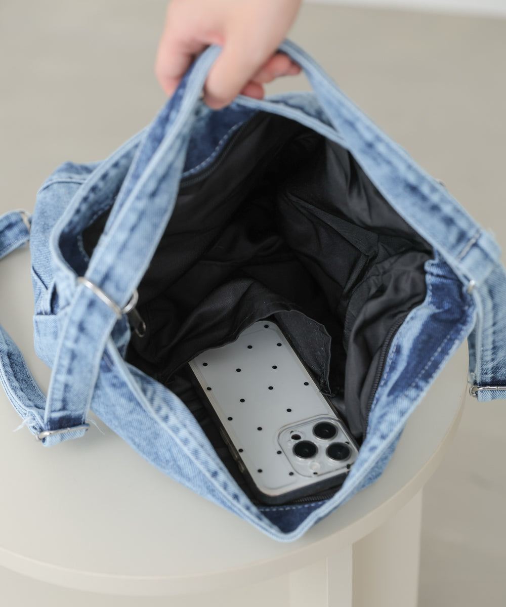 2WAYデニムBAG