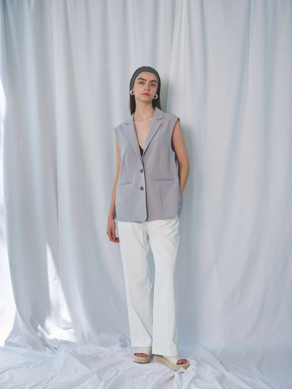 TULLE DOCKING GILET(ﾁｭｰﾙﾄﾞｯｷﾝｸﾞｼﾞﾚ)