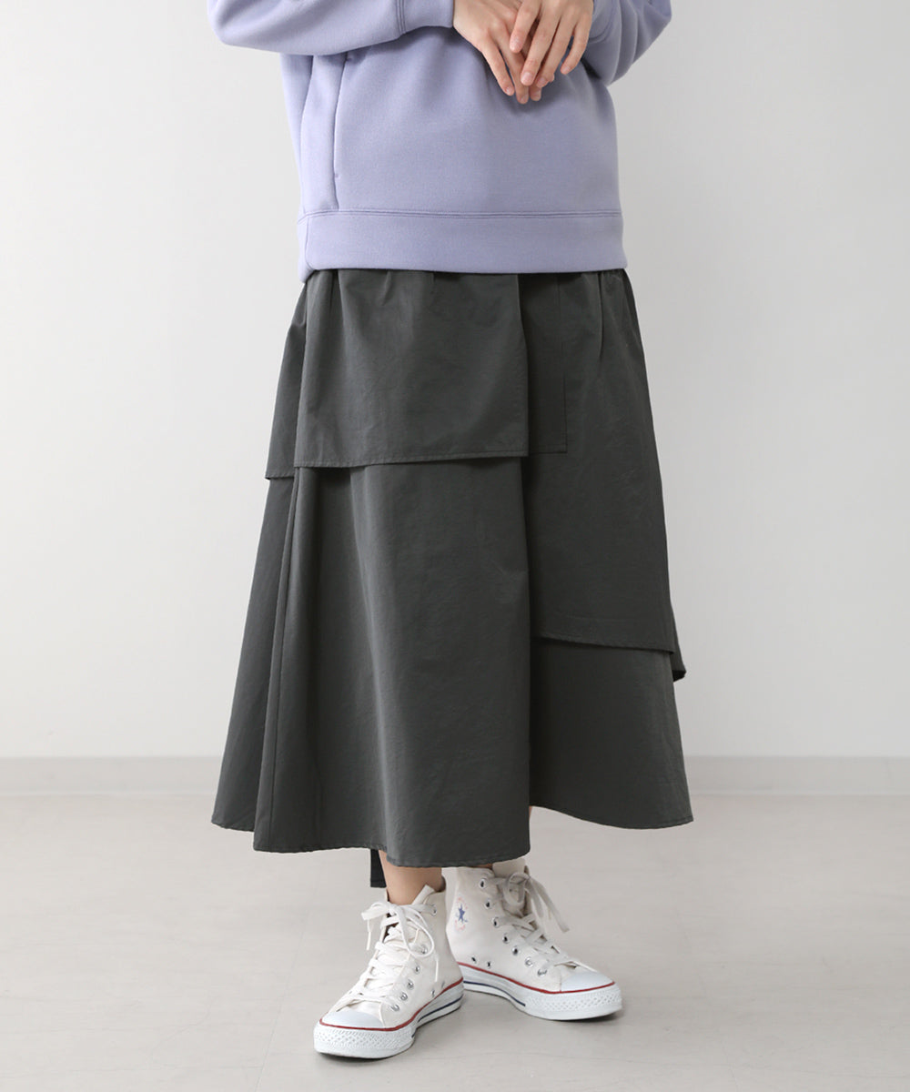 アシメラッフルスカート