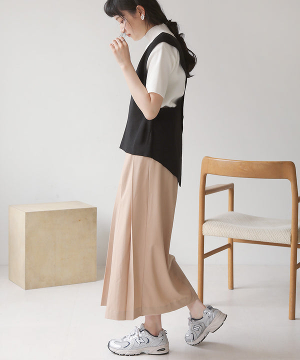 Bab バッククロスニットビスチェ