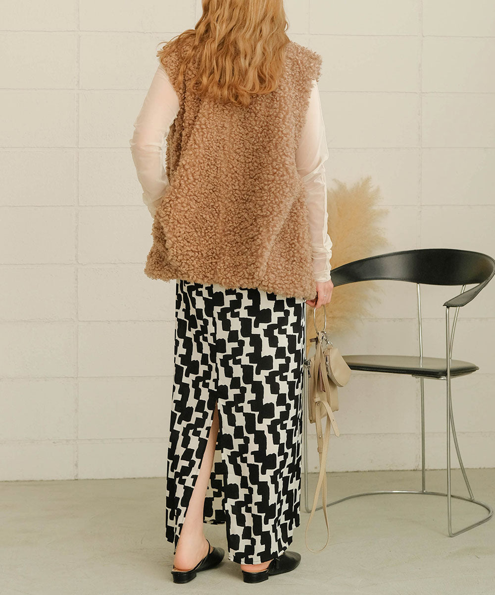 MSGM ジオメトリックミニスカート サイズ40 MSGM ジオメトリックミニスカート サイズ40 レディース