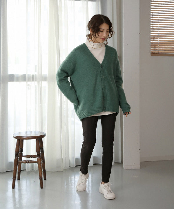 BouJeloud シャギーオーバーカーディガン
