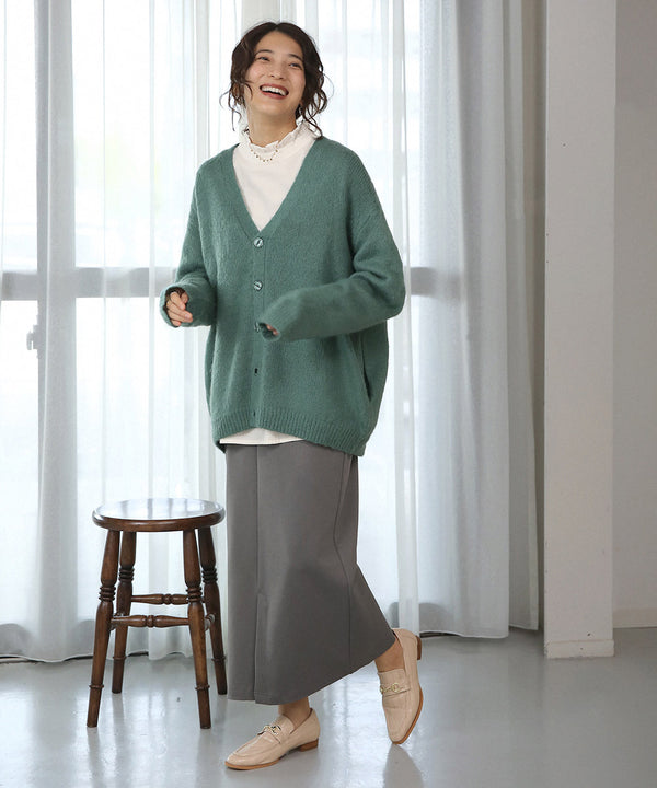 BouJeloud シャギーオーバーカーディガン