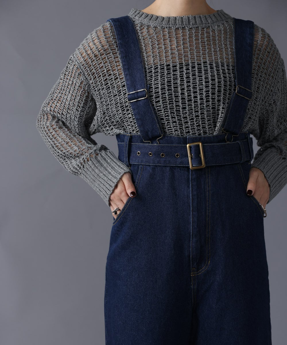 DENIM OVERALLS（ﾃﾞﾆﾑｵｰﾊﾞｰｵｰﾙ)