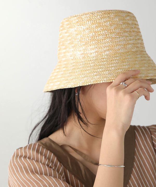 Bab リボンストローハット