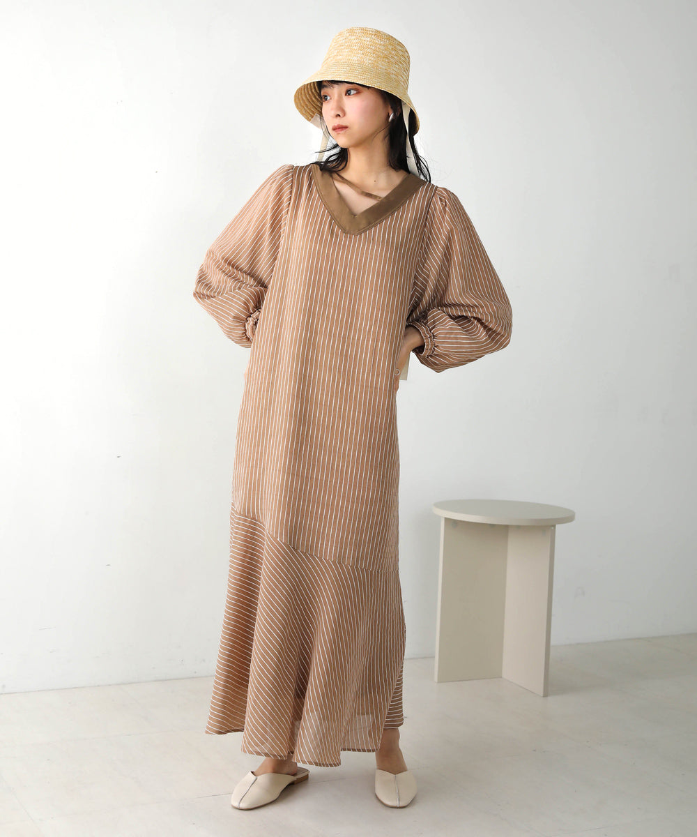 Bab リボンストローハット