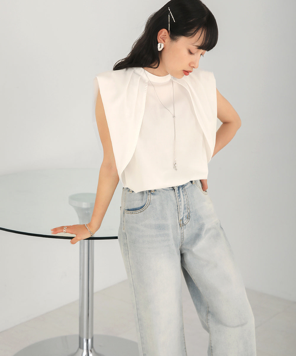 2WAY LAYERED BLOUSE