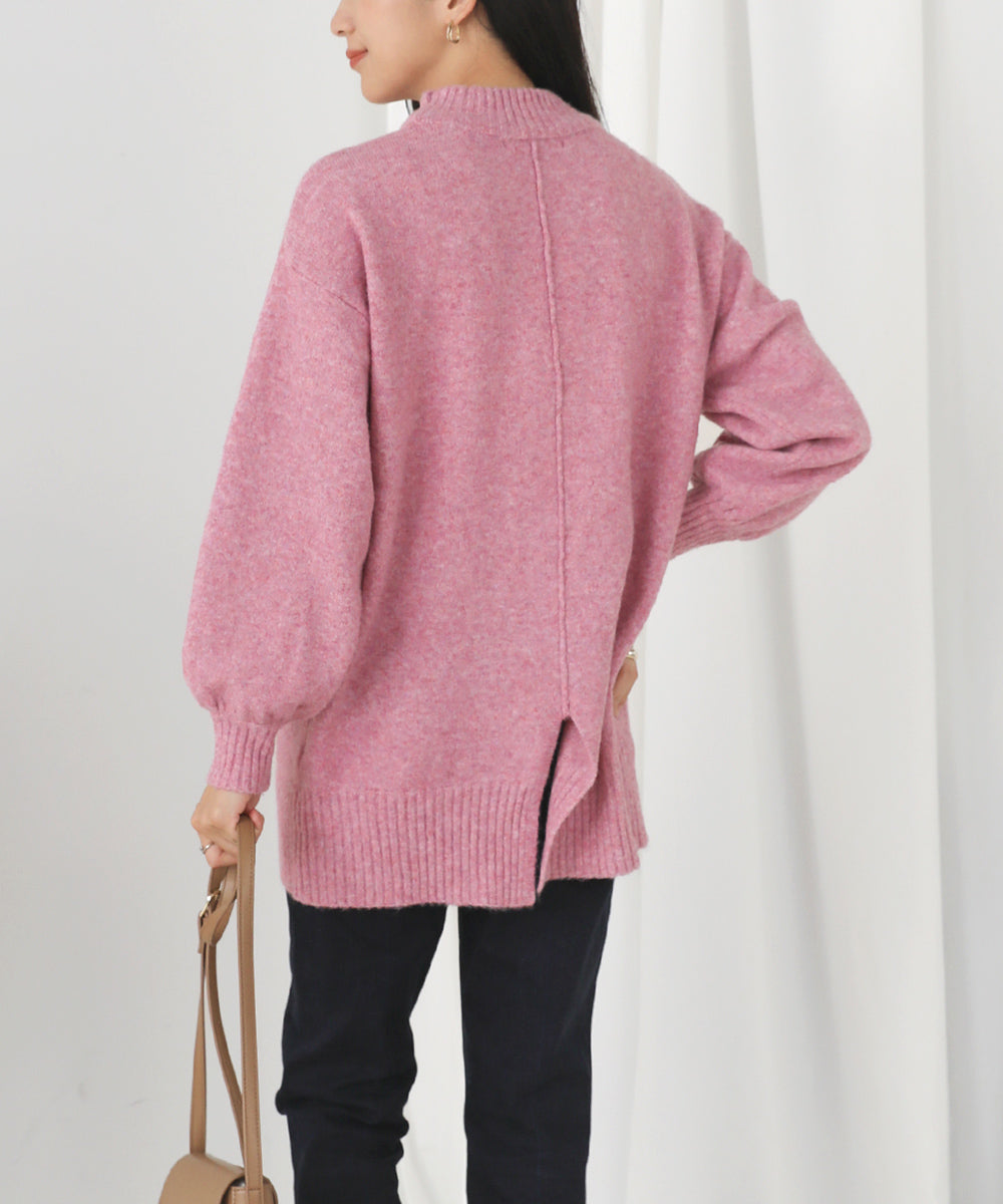 [WEB限定]マシュマロタッチニットプルオーバー