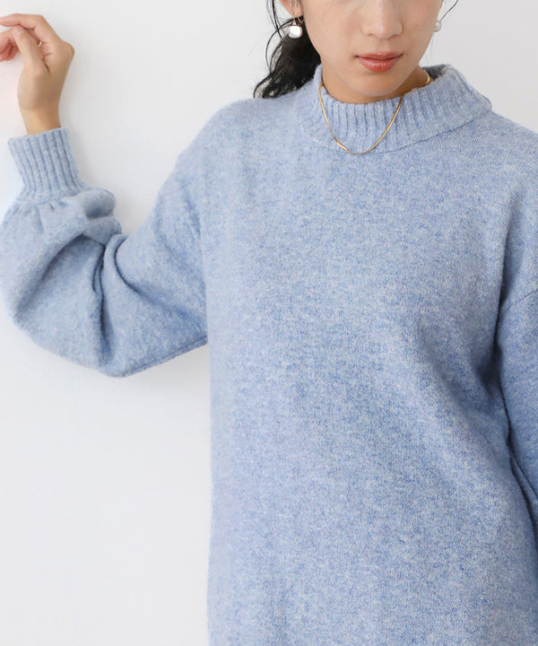 [WEB限定]マシュマロタッチニットプルオーバー