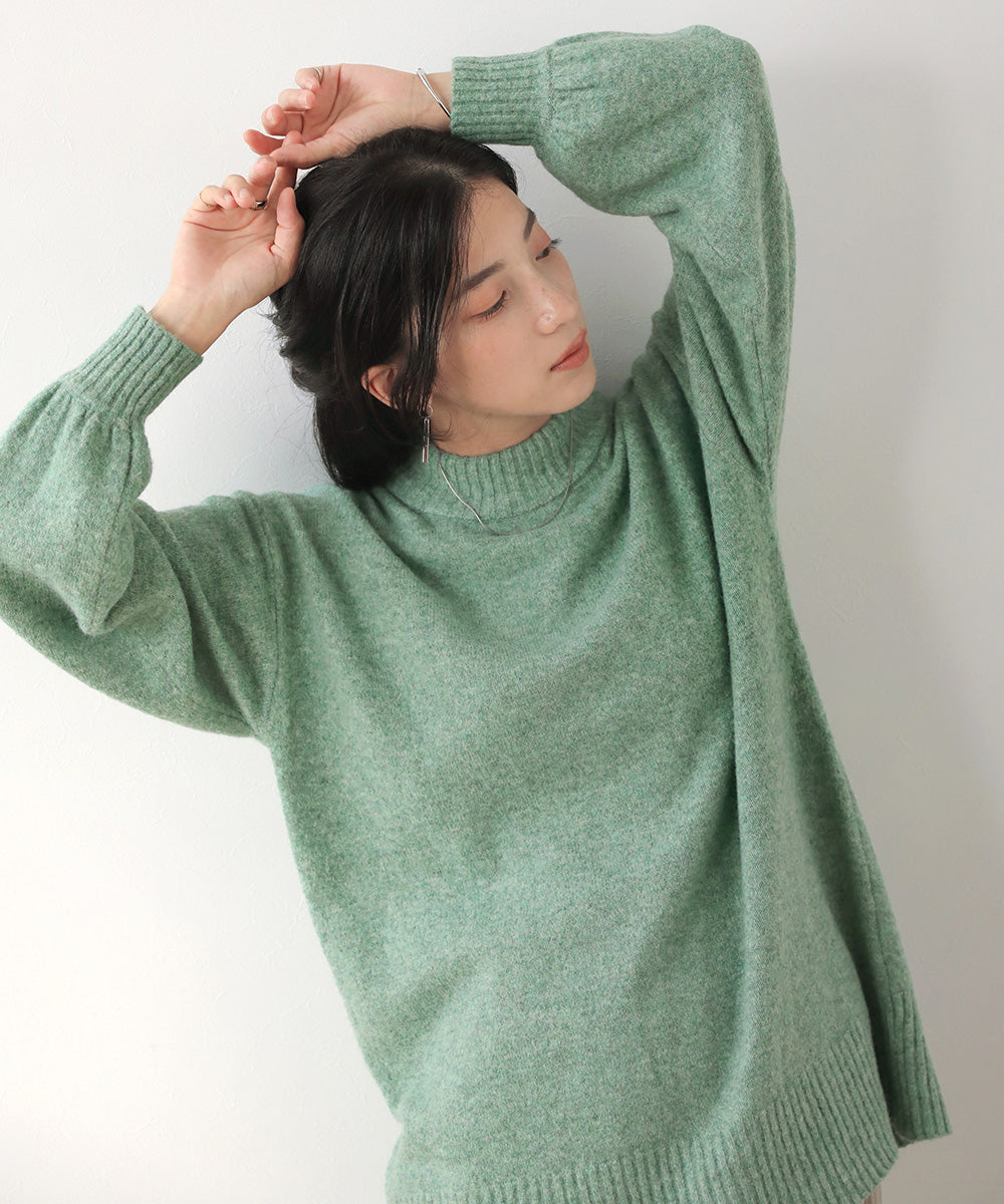 [WEB限定]マシュマロタッチニットプルオーバー