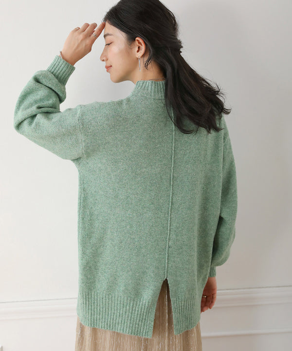 [WEB限定]マシュマロタッチニットプルオーバー