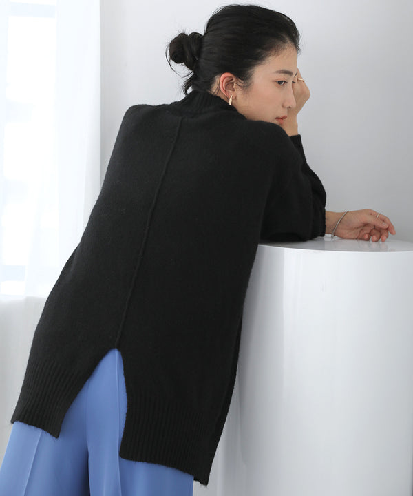 [WEB限定]マシュマロタッチニットプルオーバー