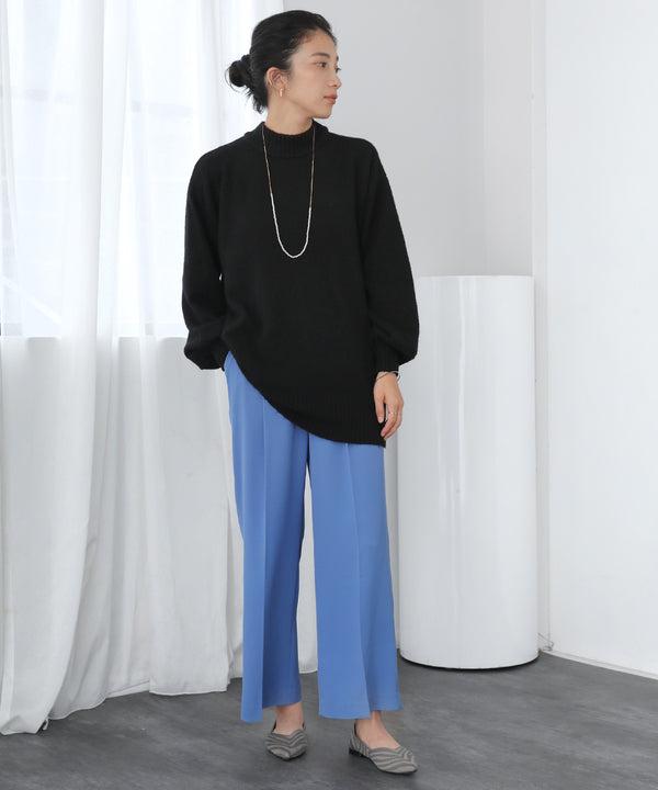 [WEB限定]マシュマロタッチニットプルオーバー