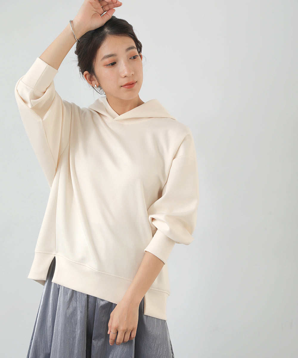 [WEB限定]クリアダンボールサイドスリットフーディー