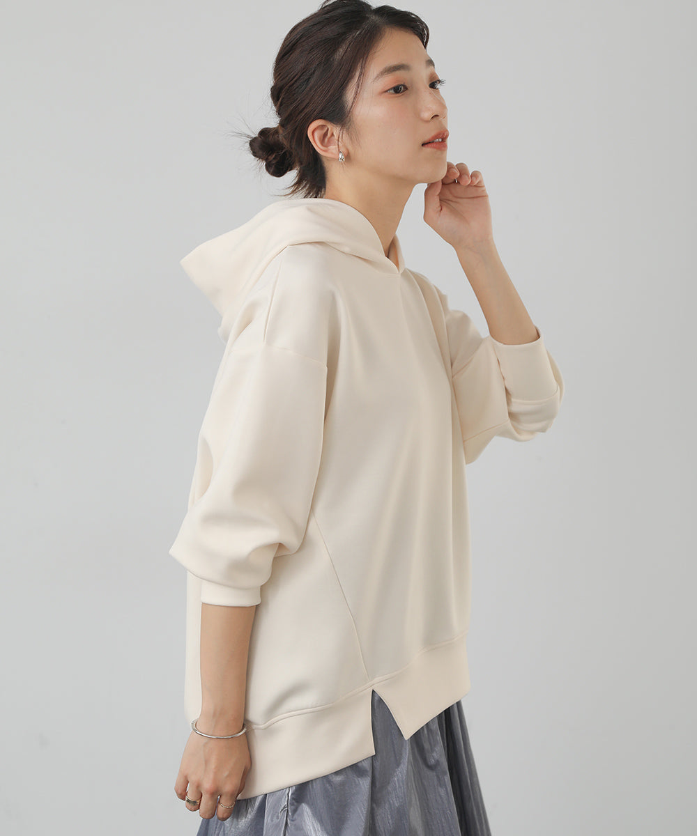 [WEB限定]クリアダンボールサイドスリットフーディー