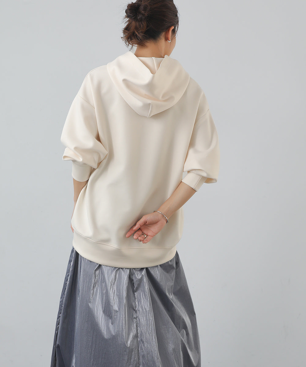 [WEB限定]クリアダンボールサイドスリットフーディー