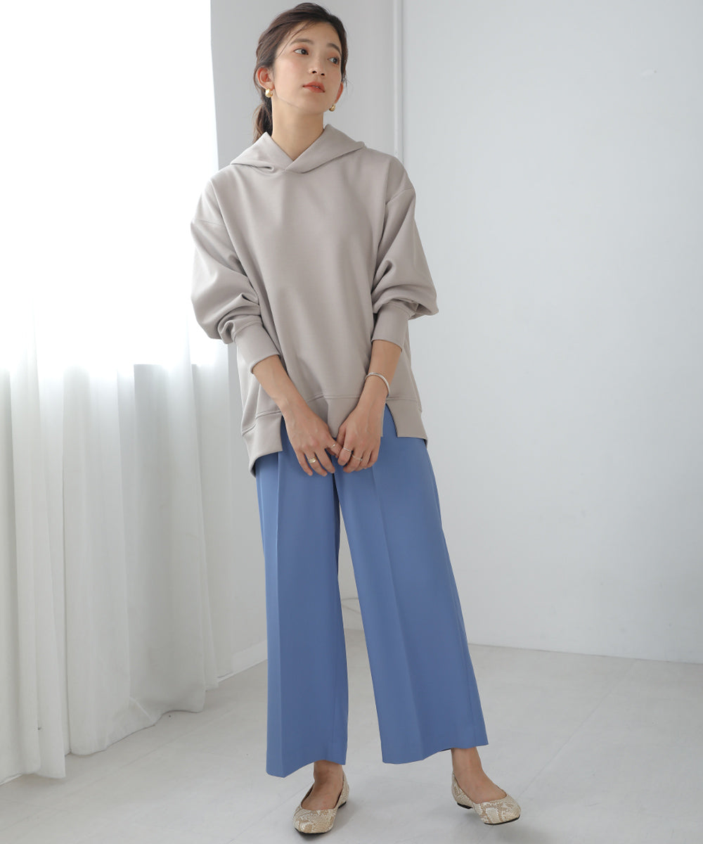 [WEB限定]クリアダンボールサイドスリットフーディー