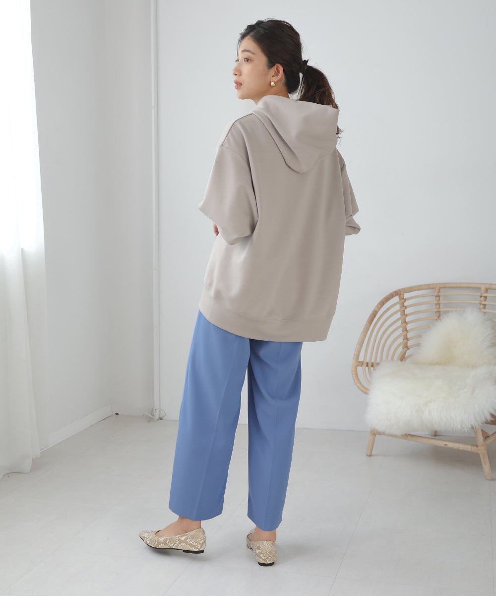 [WEB限定]クリアダンボールサイドスリットフーディー
