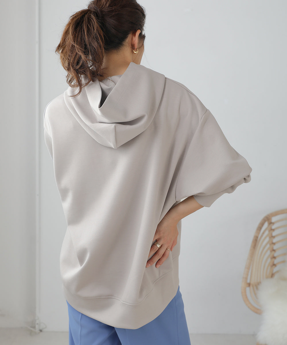 [WEB限定]クリアダンボールサイドスリットフーディー