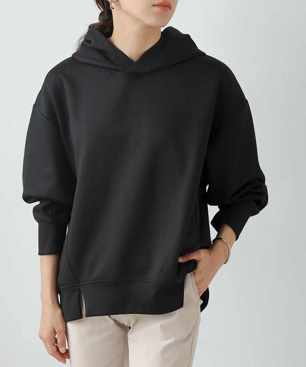 [WEB限定]クリアダンボールサイドスリットフーディー