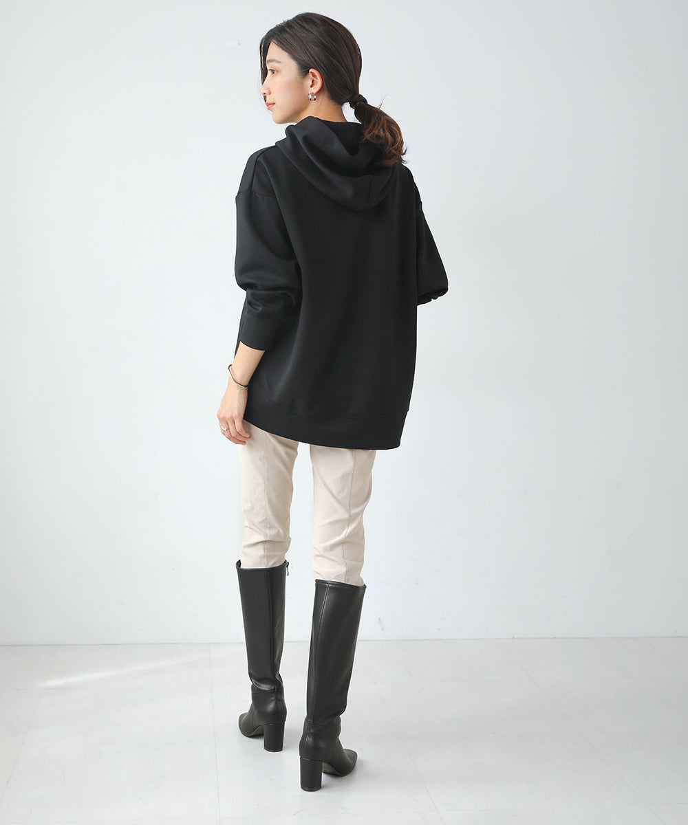 [WEB限定]クリアダンボールサイドスリットフーディー