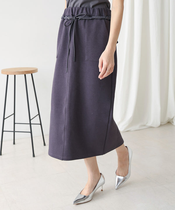 キレイメポンチカットワイドスカート