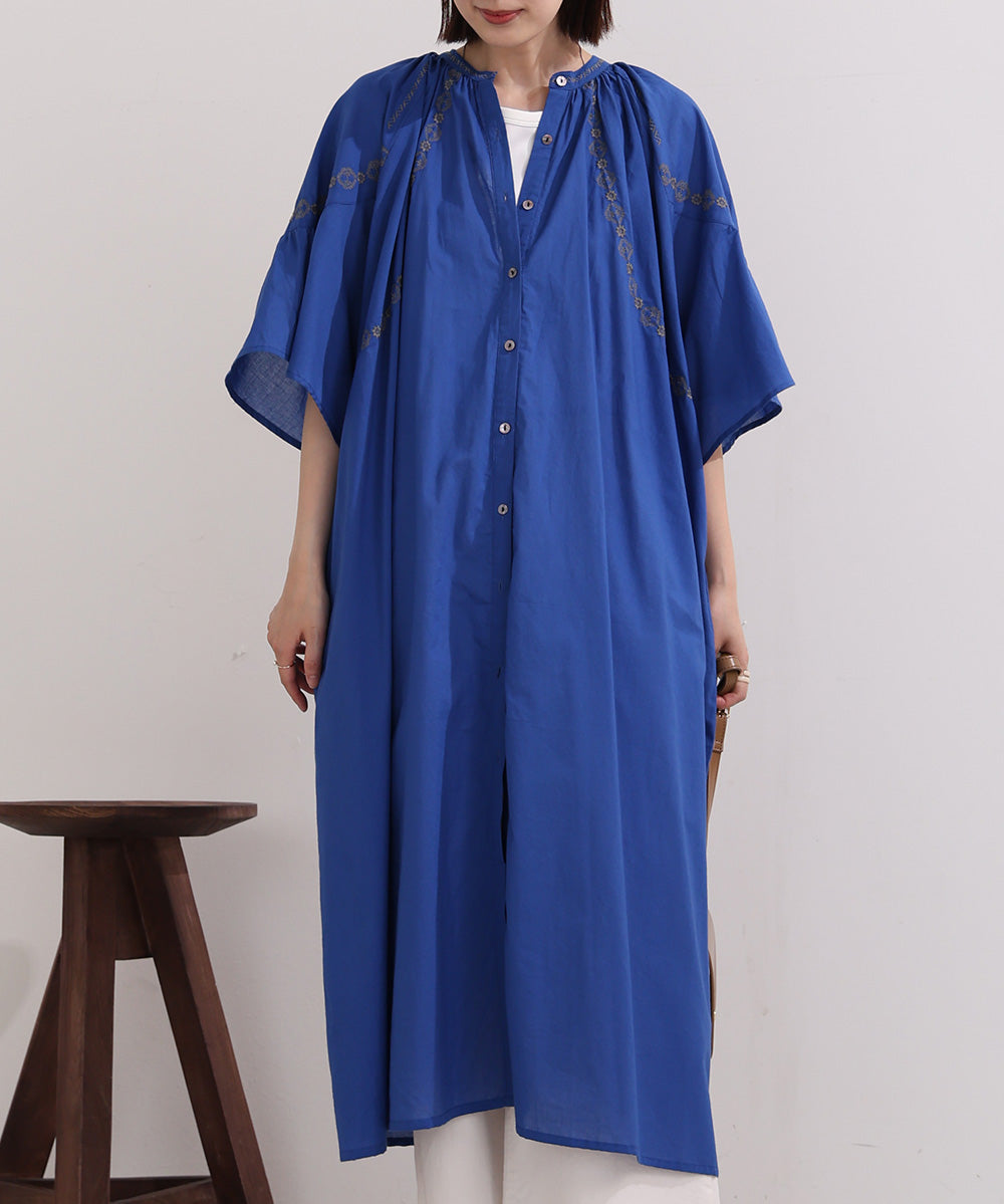 【WEB限定】インド綿刺繍ワンピース