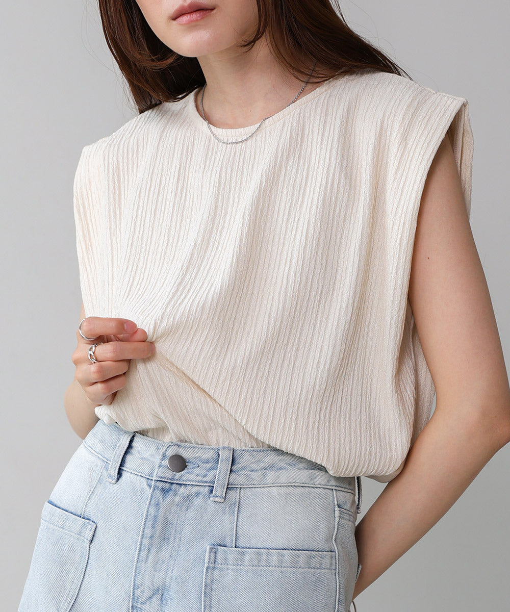 SHINY WILLOW SLEEVELESS CUT AND SEW