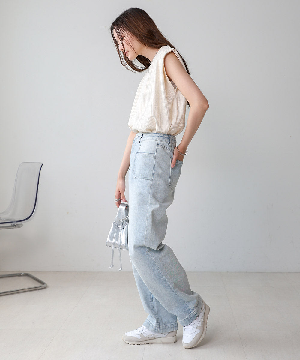 SHINY WILLOW SLEEVELESS CUT AND SEW