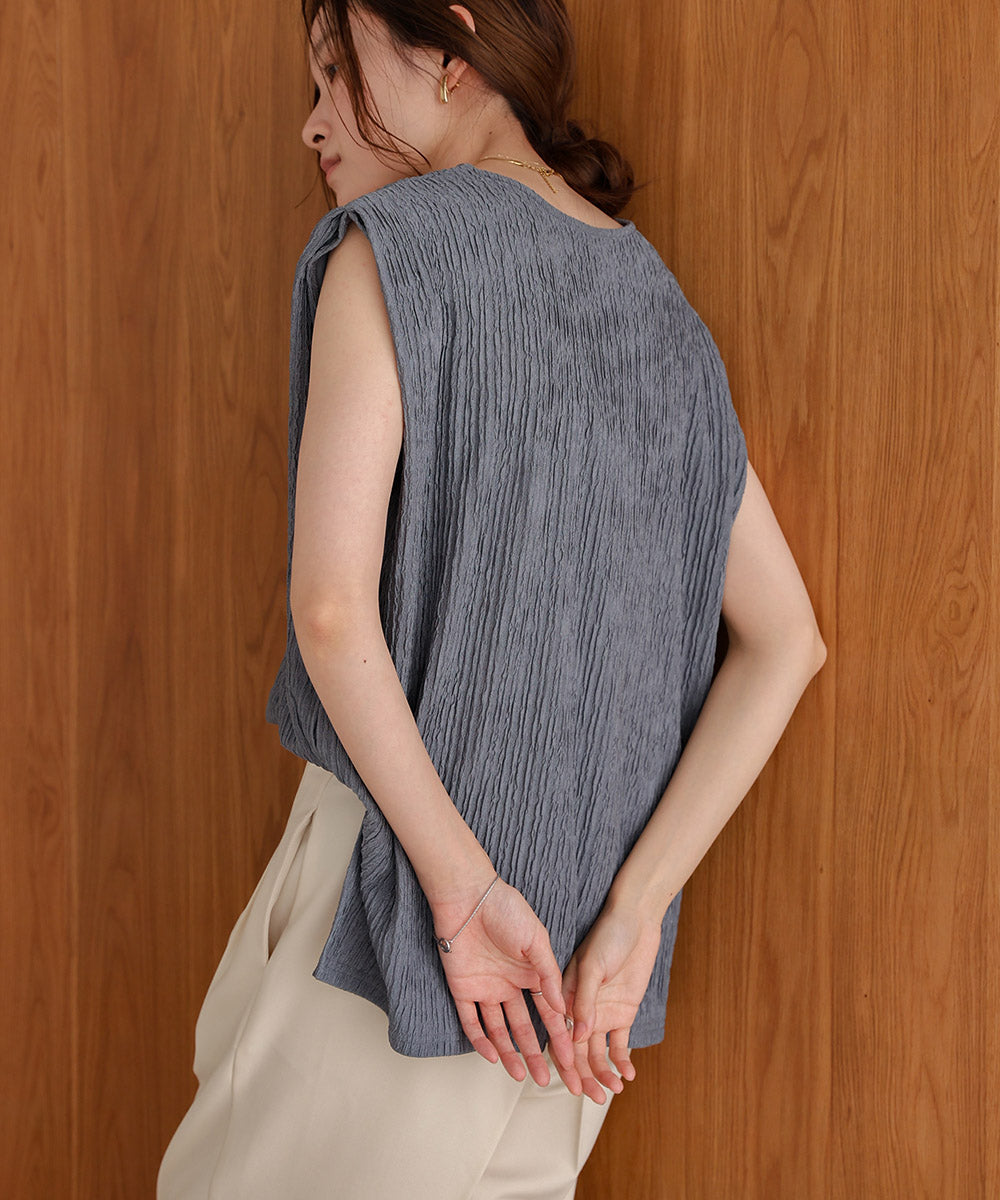SHINY WILLOW SLEEVELESS CUT AND SEW
