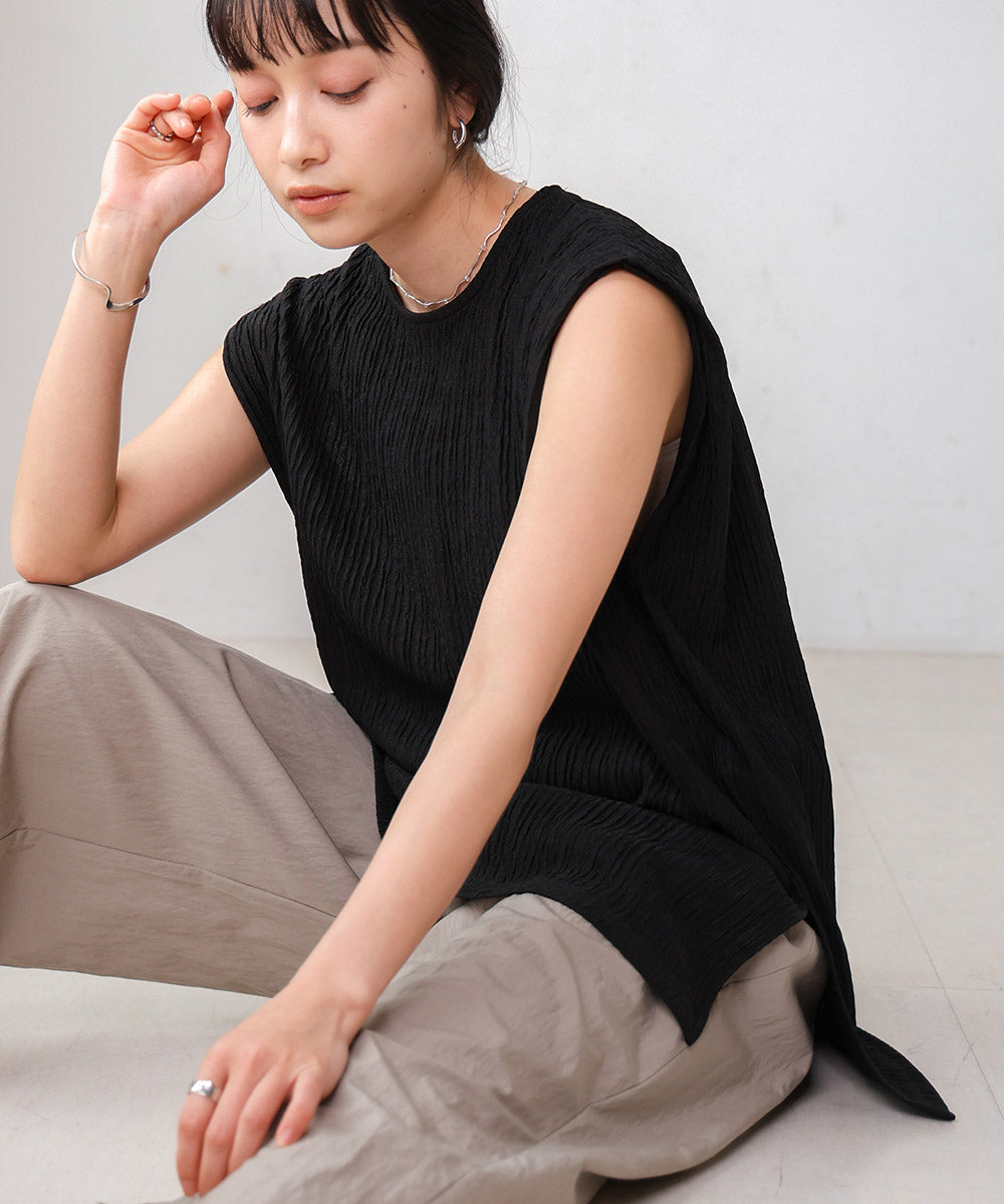 SHINY WILLOW SLEEVELESS CUT AND SEW