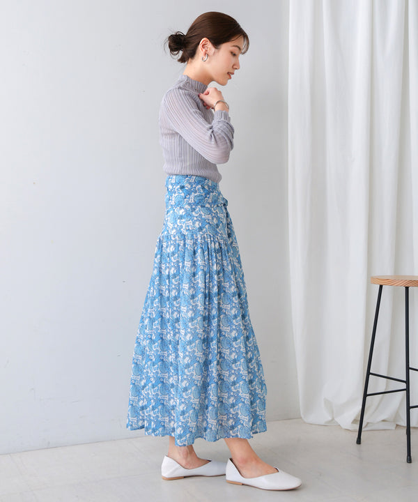 【WEB限定】シアーヤーンリボボトルプルオーバー