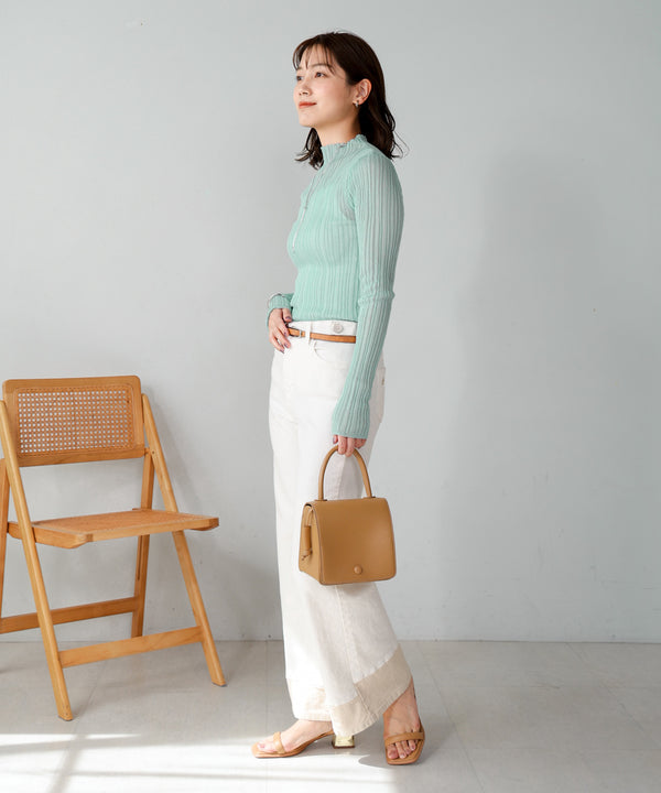 【WEB限定】シアーヤーンリボボトルプルオーバー