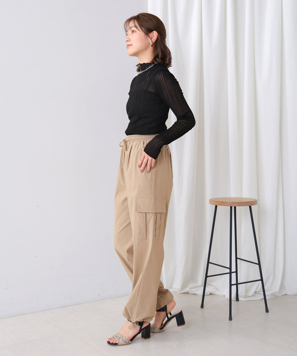【WEB限定】シアーヤーンリボボトルプルオーバー