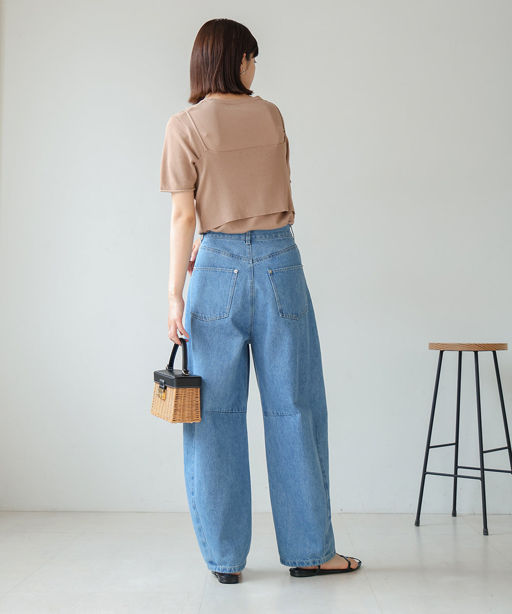 【WEB限定】ニットＴ＆キャミセット