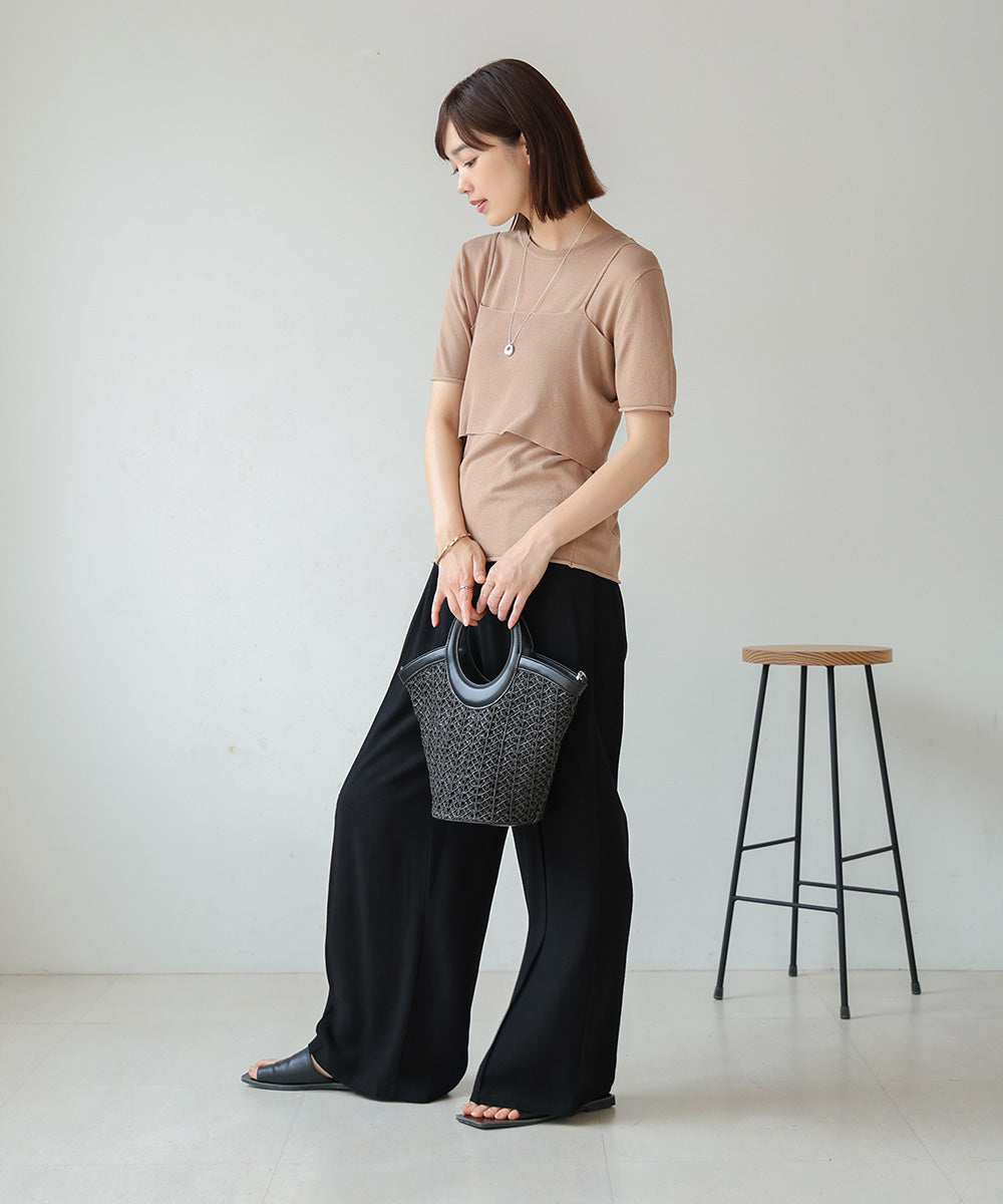 【WEB限定】ニットＴ＆キャミセット