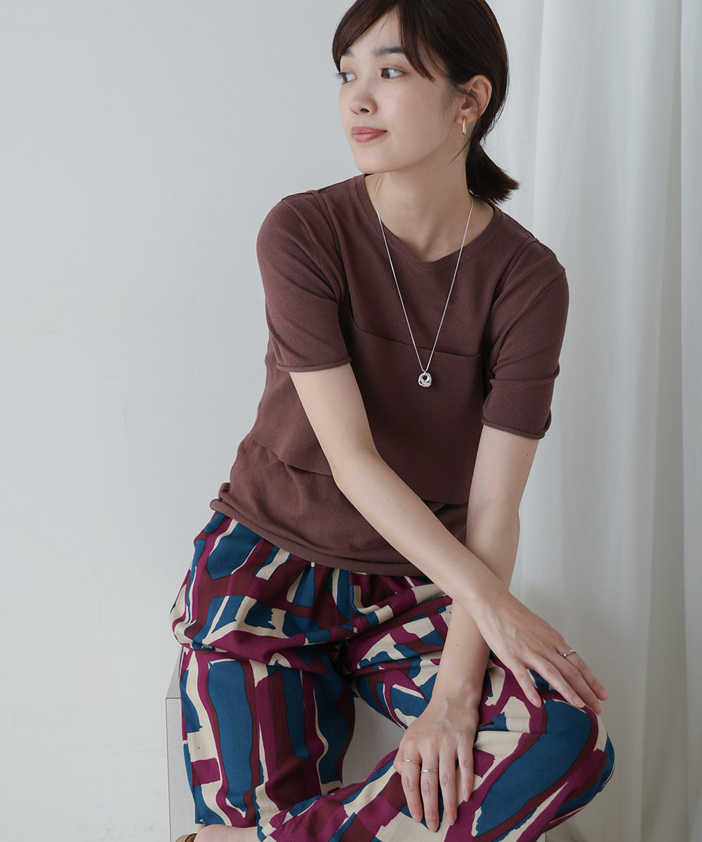 【WEB限定】ニットＴ＆キャミセット