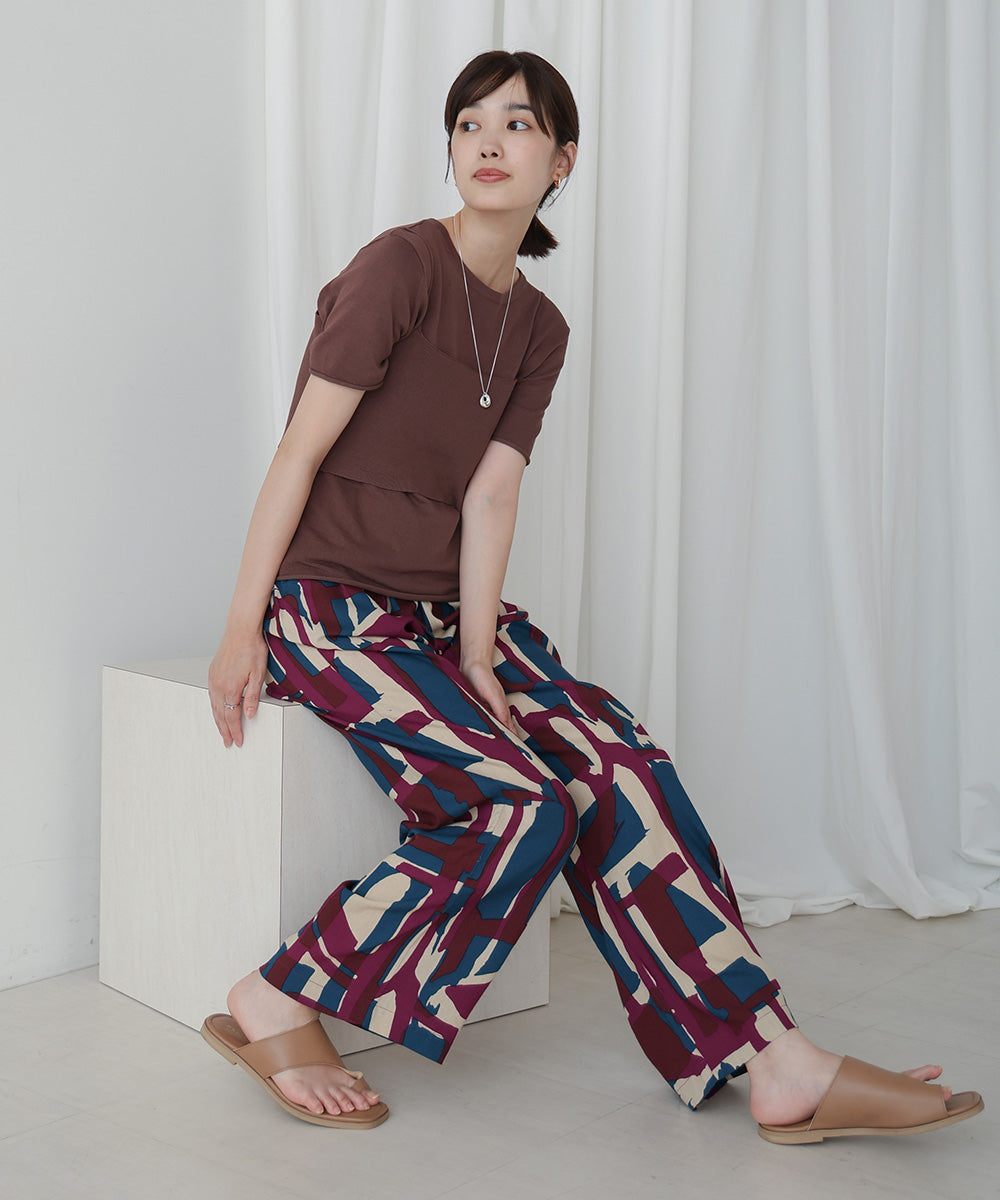 【WEB限定】ニットＴ＆キャミセット