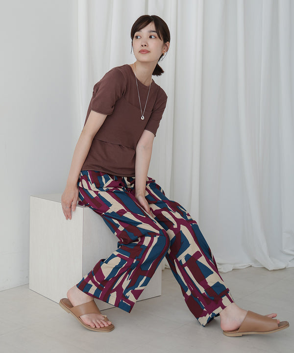 【WEB限定】ニットＴ＆キャミセット