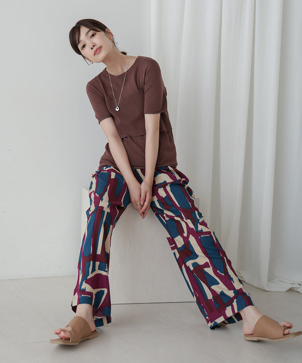 【WEB限定】ニットＴ＆キャミセット