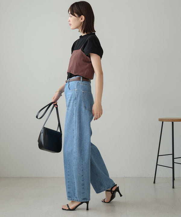 【WEB限定】ニットＴ＆キャミセット