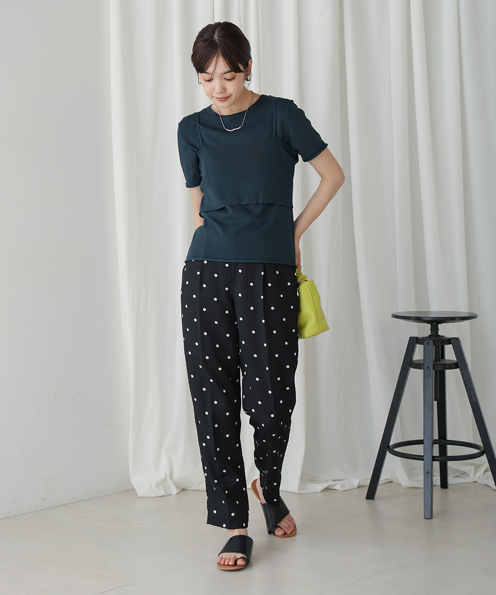 【WEB限定】ニットＴ＆キャミセット