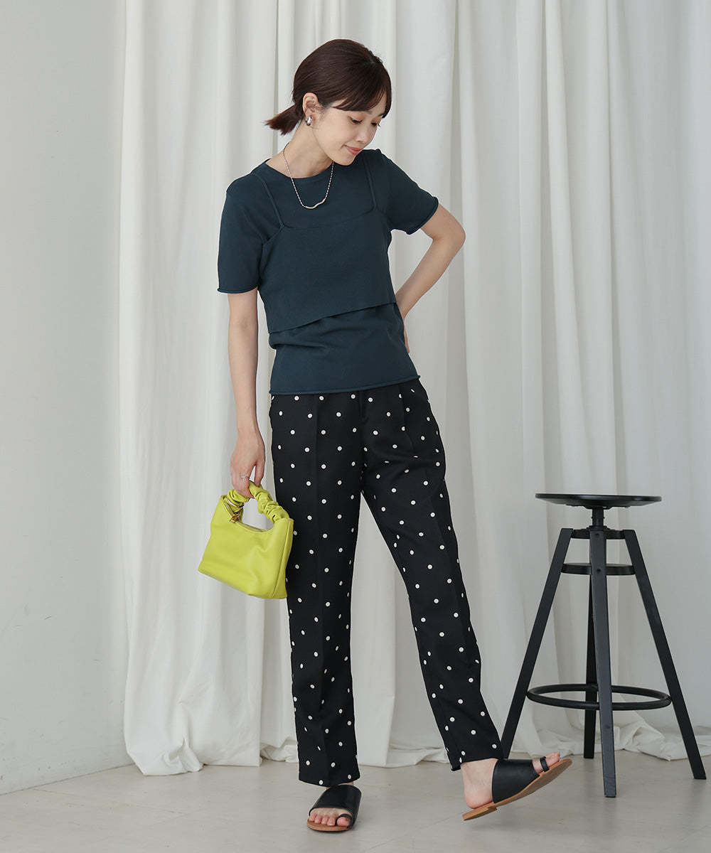 【WEB限定】ニットＴ＆キャミセット