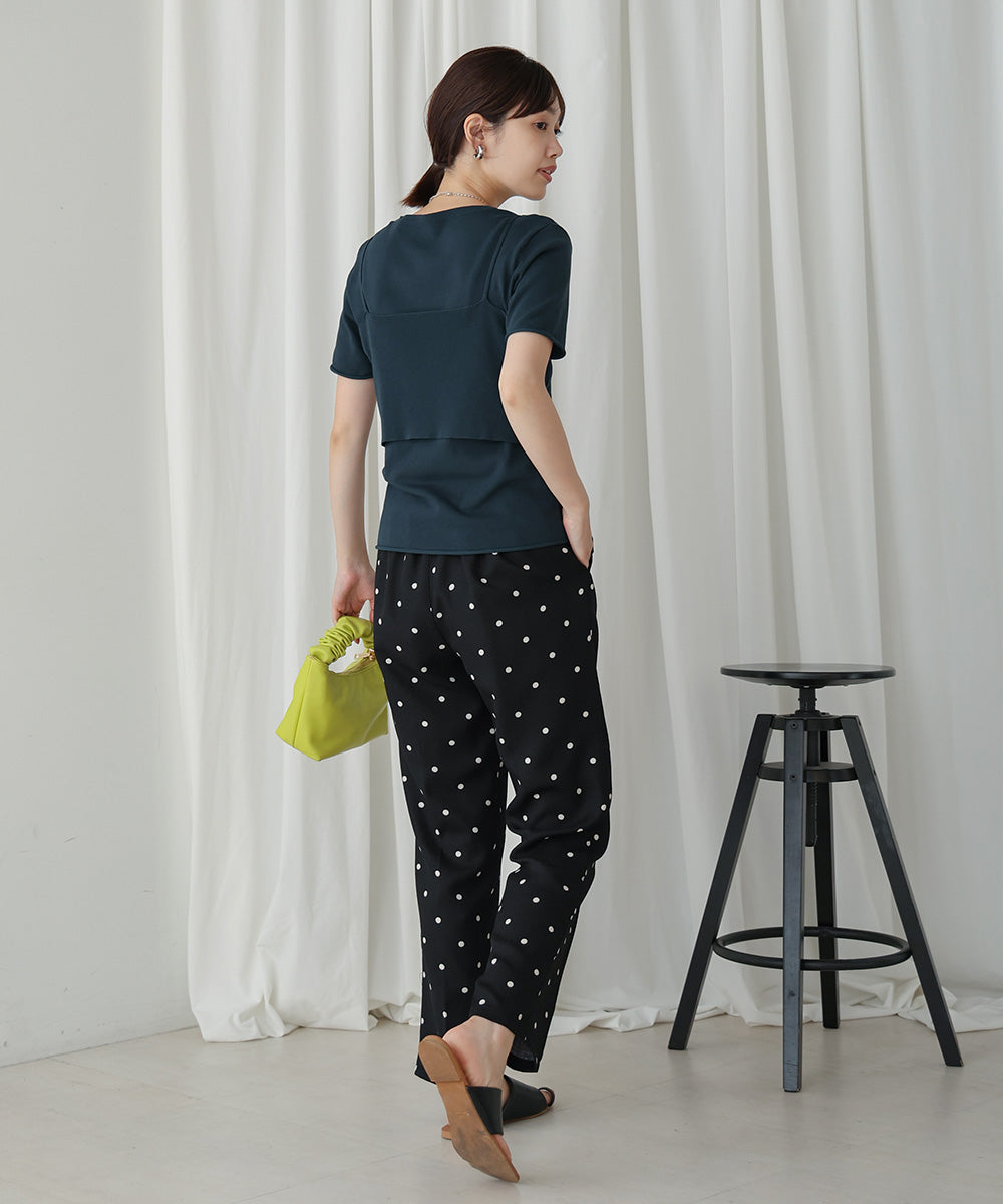 【WEB限定】ニットＴ＆キャミセット