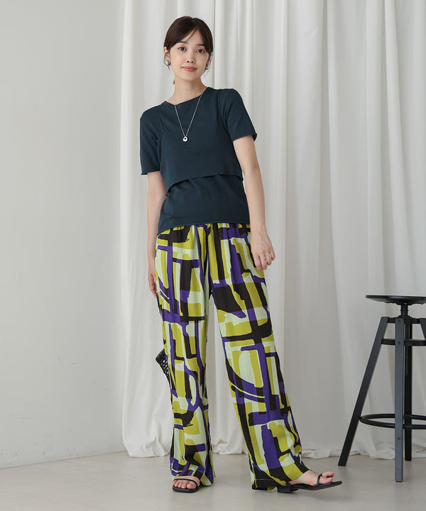 【WEB限定】ニットＴ＆キャミセット