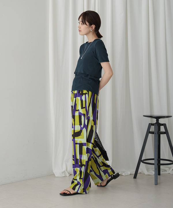 【WEB限定】ニットＴ＆キャミセット